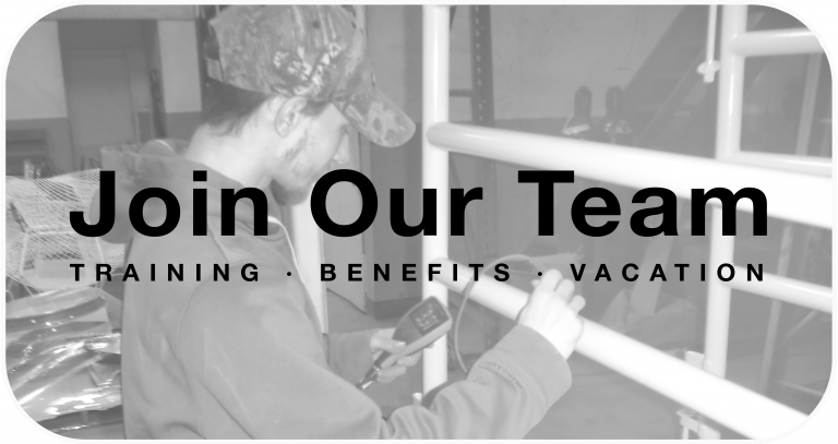 Join our team: training, benefits, vacation